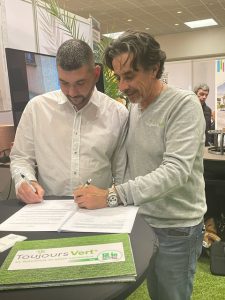nouvelle agence Toujours Vert à la Roche-Vineuse