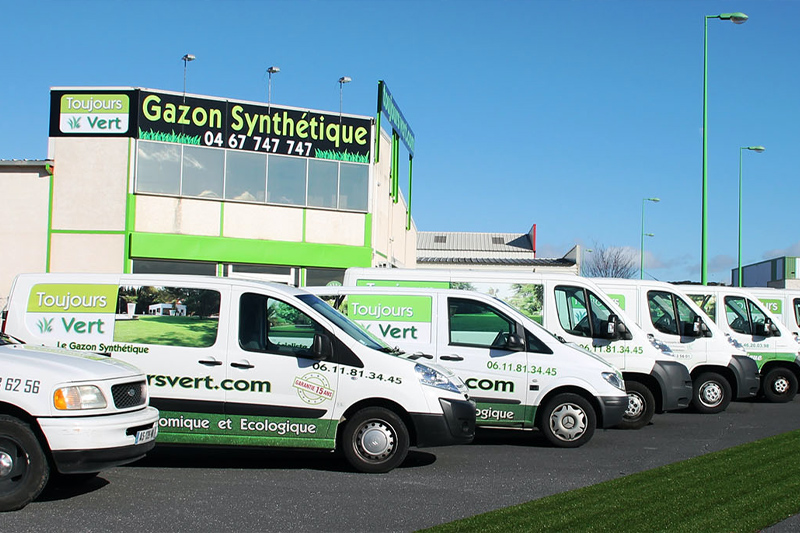 1ere agence toujours vert Gigean