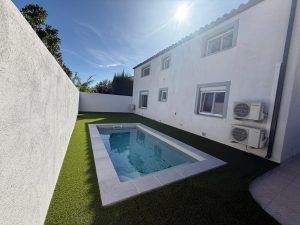 Réalisation chantier gazon synthétique