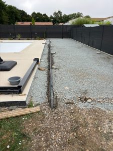 préparation sol gazon synthétique rattrapage niveau