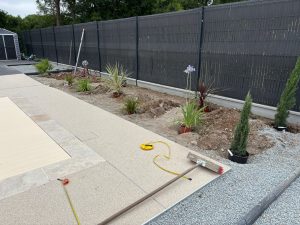 préparation sol gazon synthétique rattrapage niveau