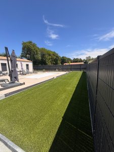 préparation sol gazon synthétique rattrapage niveau