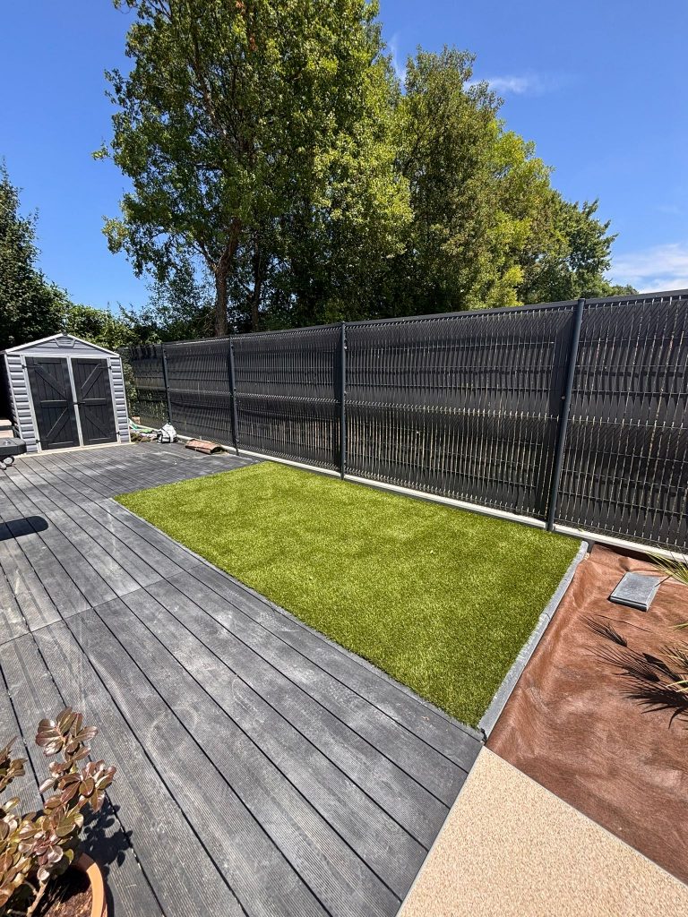 préparation sol gazon synthétique rattrapage niveau