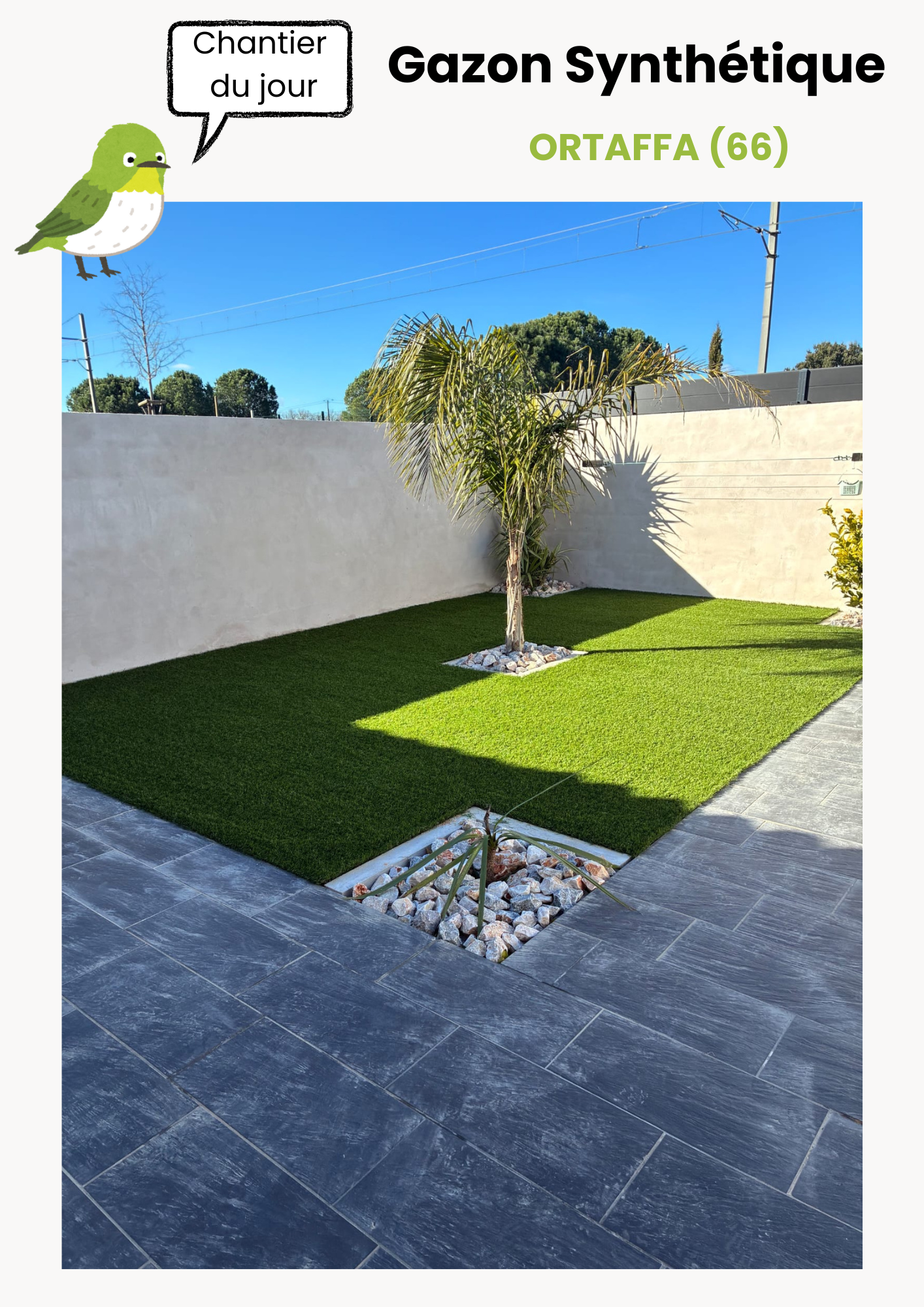 un aménagement extérieur moderne