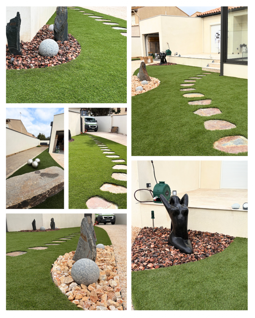 aménagement jardin Sérignan Plage